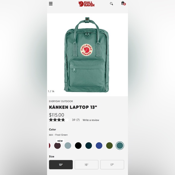 Fjallraven Kanken Backpack - Picture 6 of 6